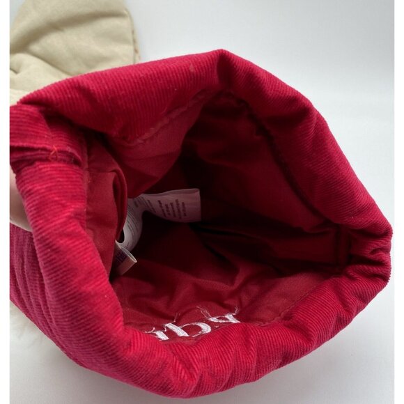 Pottery Barn Kids Papa Woodland Bear Stocking Holiday Christmas Quilted Xmas - Picture 11 of 12